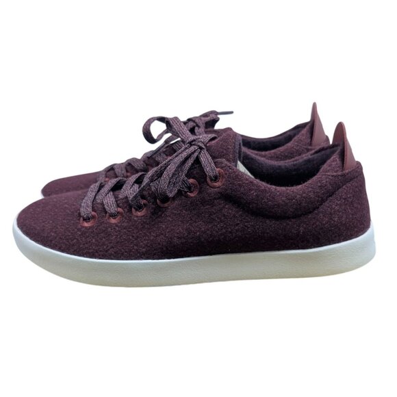 Allbirds Mens Wool Piper Hazy Burgundy Mens 8 Sneakers Sustainable Casual Shoe - Picture 2 of 9